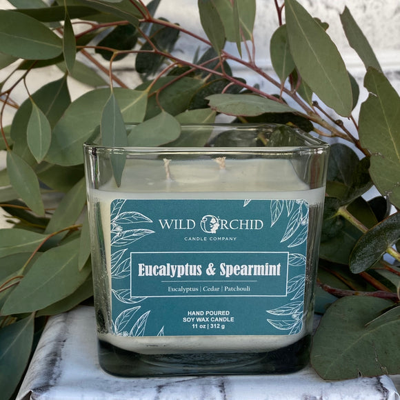 Eucalyptus and Spearmint candle 