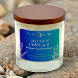 Lavender Driftwood 9 OZ Coconut Apricot Candle - Wild Orchid Candle Company