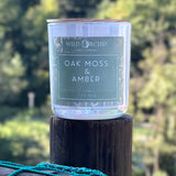 Oak Moss & Amber Coconut Apricot Creme Candle| 13 OZ - Wild Orchid Candle Company