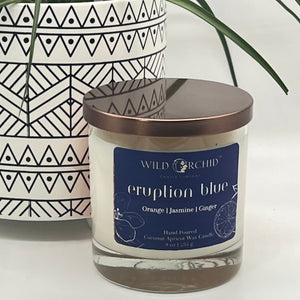 Eruption Blue - Wild Orchid Candle Company