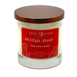 Ocean Rose 9 OZ Coconut Apricot Candle - Wild Orchid Candle Company